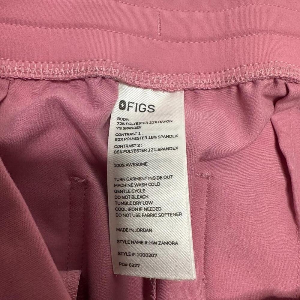 Figs Technical Collection Pink Jogger Scrubs Inside PocketWomen’s Size Medium - Picture 4 of 8